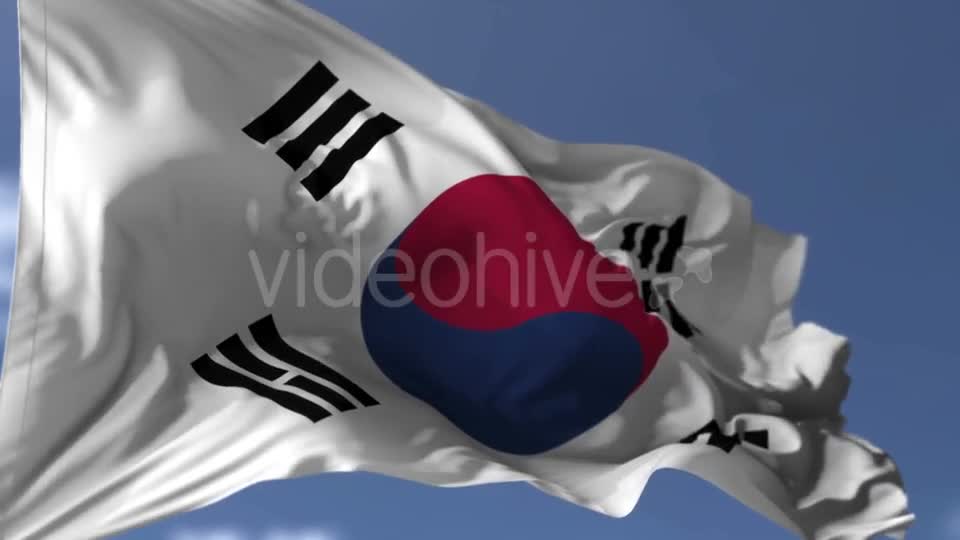 South Korea Flag Videohive 20040121 Motion Graphics Image 1