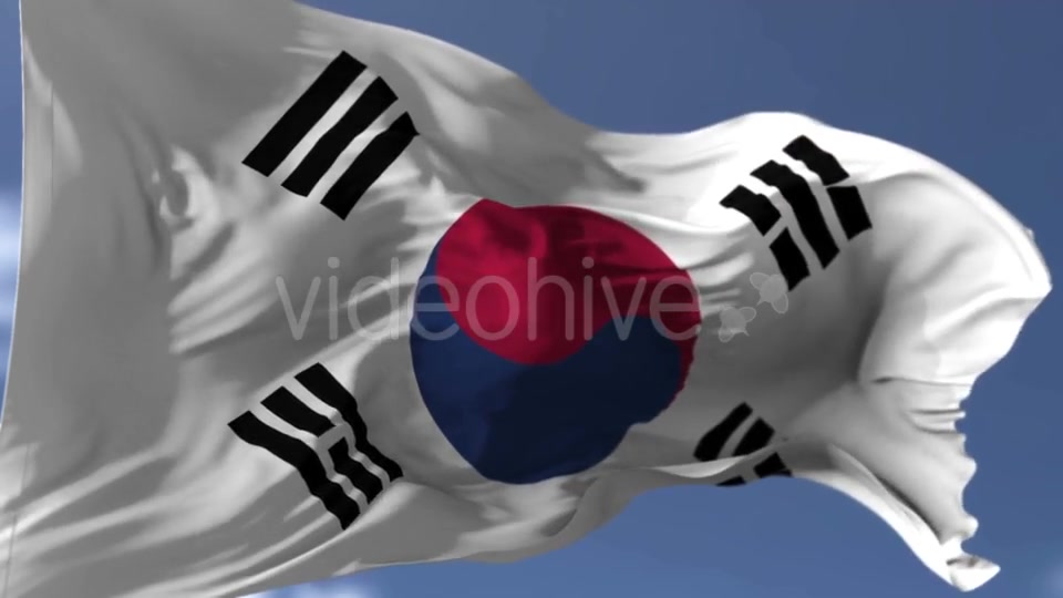 South Korea Flag Videohive 20040121 Motion Graphics Image 5