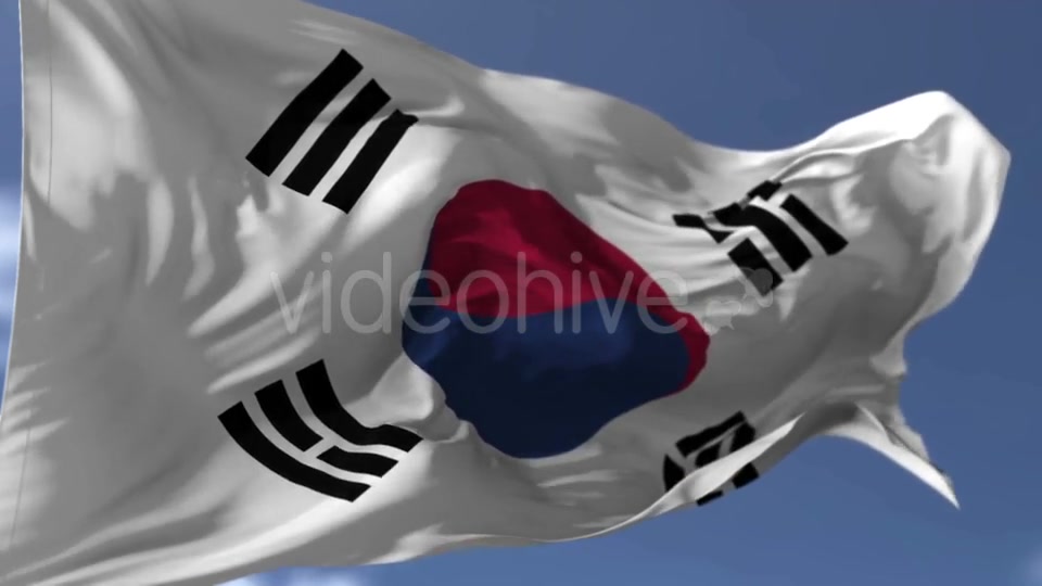 South Korea Flag Videohive 20040121 Motion Graphics Image 6