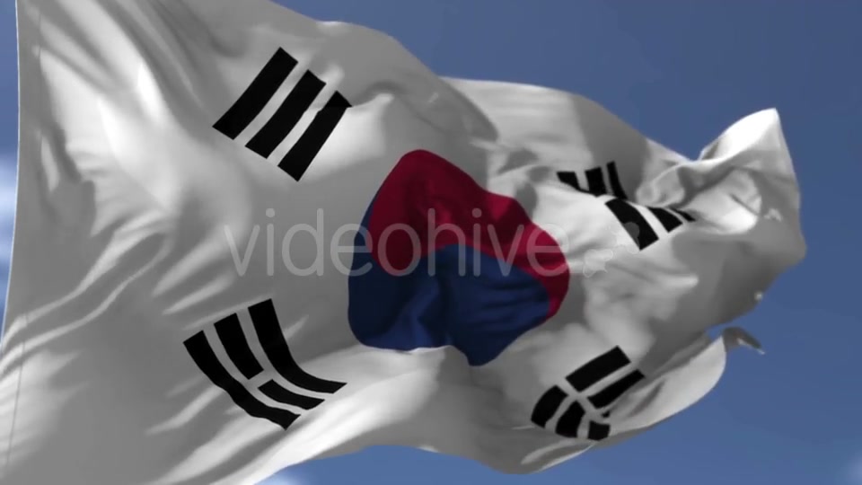 South Korea Flag Videohive 20040121 Motion Graphics Image 7