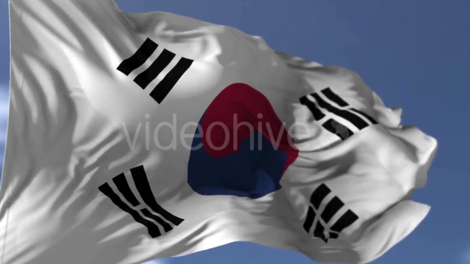 South Korea Flag Videohive 20040121 Motion Graphics Image 8