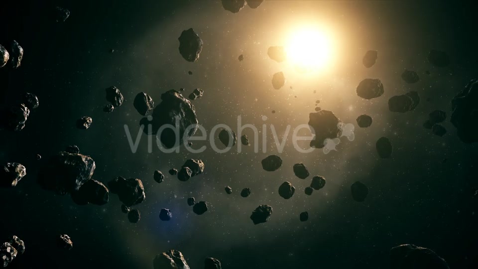 Space and Asteroids Videohive 19783227 Motion Graphics Image 3