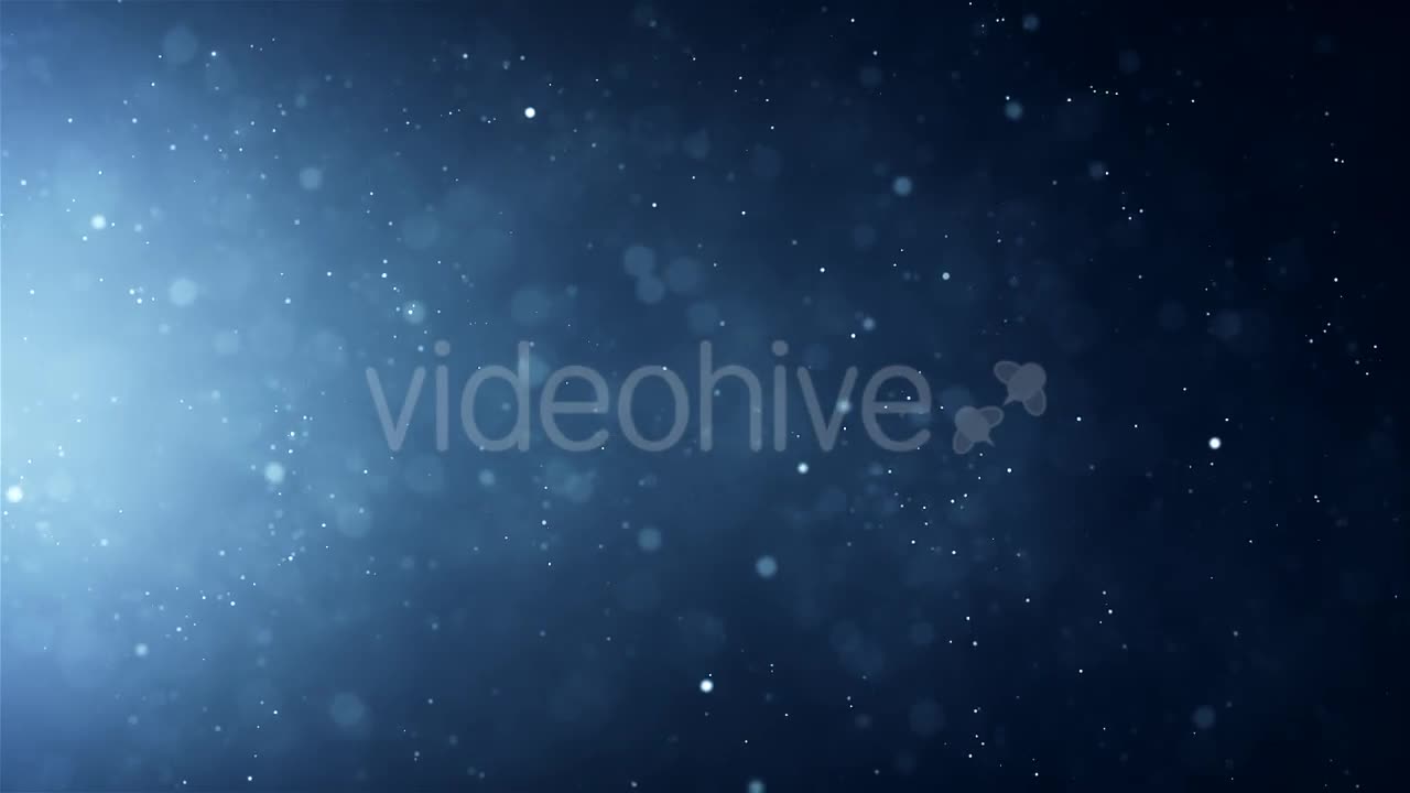 Space Blue Particles Videohive 21263823 Motion Graphics Image 1