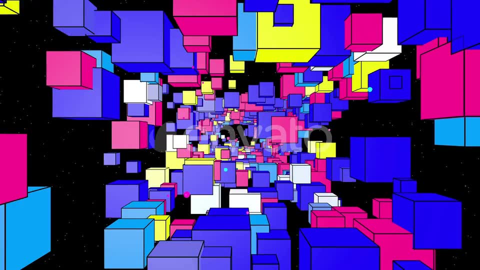 Space Box Colorful Videohive 23150297 Motion Graphics Image 2