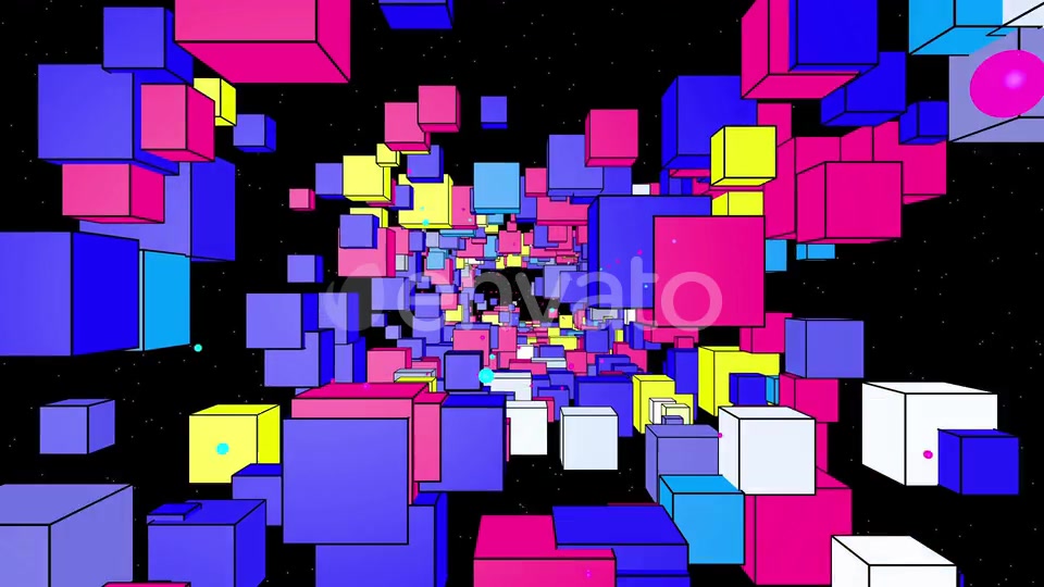 Space Box Colorful Videohive 23150297 Motion Graphics Image 5