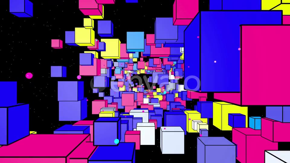 Space Box Colorful Videohive 23150297 Motion Graphics Image 7