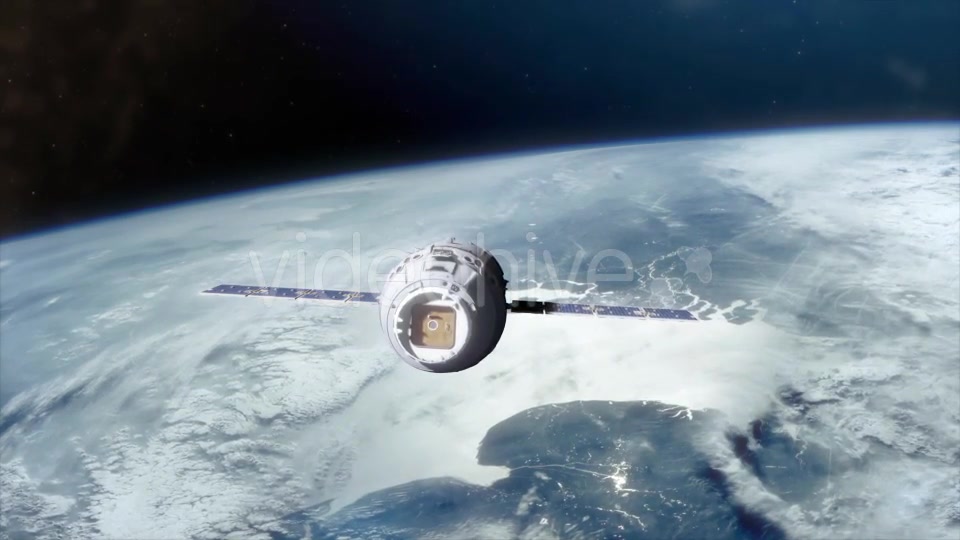 Space Capsule in Orbit Pack Videohive 21207664 Motion Graphics Image 7