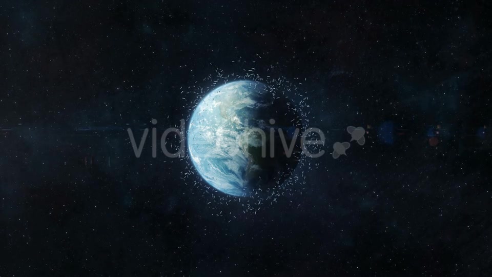 Space Debris in Earth Orbit Videohive 21385373 Motion Graphics Image 4