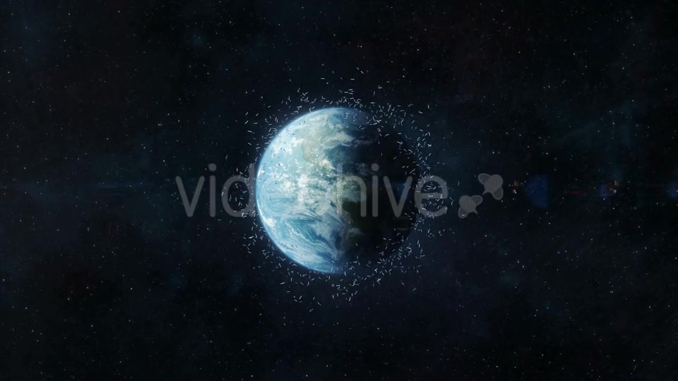 Space Debris in Earth Orbit Videohive 21385373 Motion Graphics Image 5