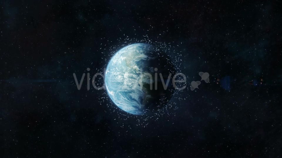 Space Debris in Earth Orbit Videohive 21385373 Motion Graphics Image 6
