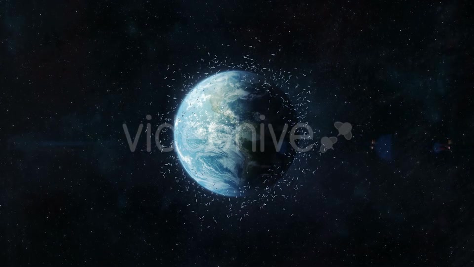 Space Debris in Earth Orbit Videohive 21385373 Motion Graphics Image 7
