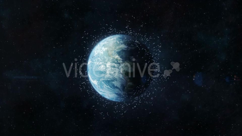 Space Debris in Earth Orbit Videohive 21385373 Motion Graphics Image 8