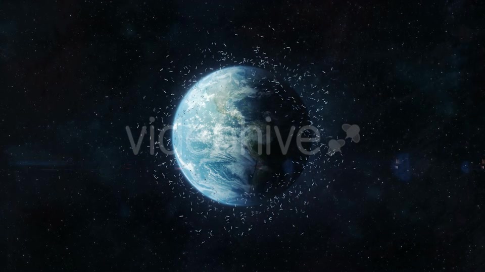 Space Debris in Earth Orbit Videohive 21385373 Motion Graphics Image 9