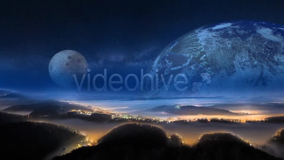 Space Landscape Videohive 8348791 Motion Graphics Image 1