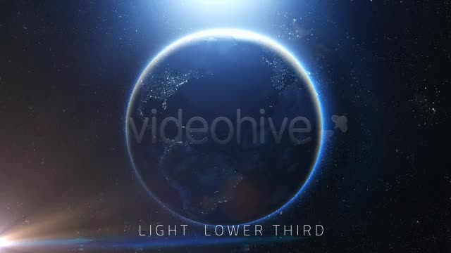 Space Light Lower Third V1 (5 Pack) Videohive 7509057 Motion Graphics Image 1