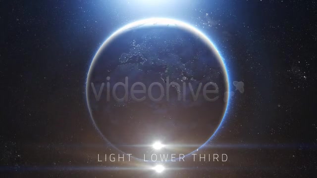 Space Light Lower Third V1 (5 Pack) Videohive 7509057 Motion Graphics Image 2