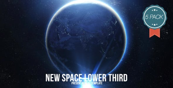 Space Light Lower Third V3 (5 Pack) - Download Videohive 11780455