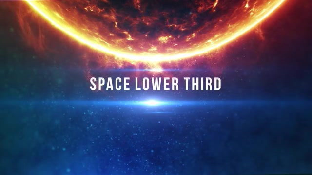 Space Light Lower Third V4 (5 Pack) Videohive 11780445 Motion Graphics Image 11