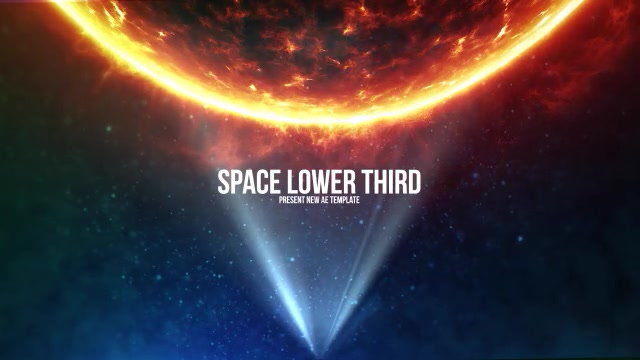 Space Light Lower Third V4 (5 Pack) Videohive 11780445 Motion Graphics Image 7
