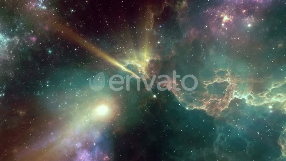 Space Nebula Flight Looped 4K Videohive 23098558 Motion Graphics Image 1