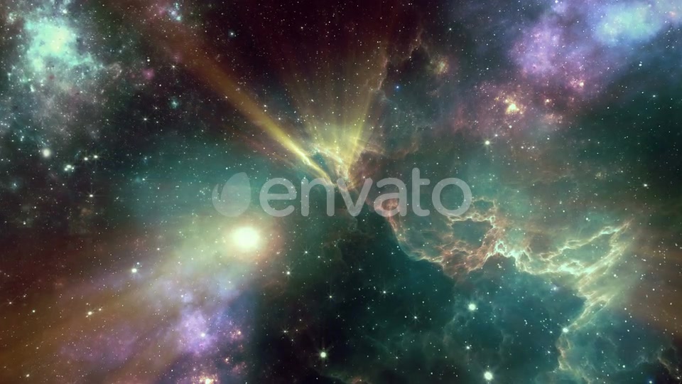 Space Nebula Flight Looped 4K Videohive 23098558 Motion Graphics Image 4