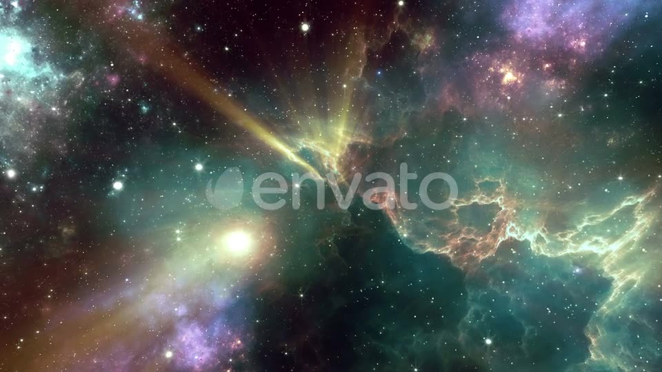 Space Nebula Flight Looped 4K Videohive 23098558 Motion Graphics Image 8