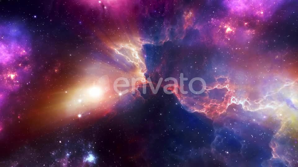 Space Nebula Flight Looped 4K Videohive 23256480 Motion Graphics Image 10