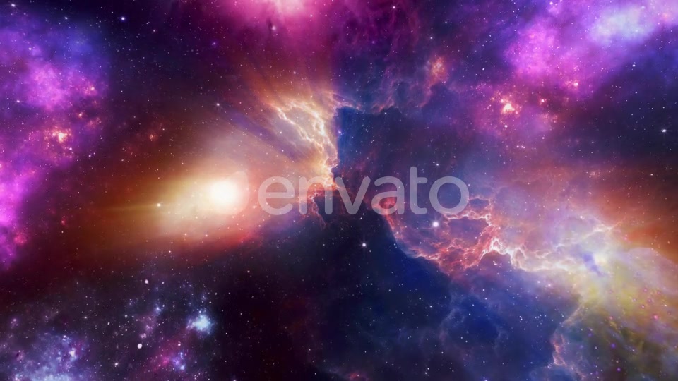 Space Nebula Flight Looped 4K Videohive 23256480 Motion Graphics Image 4