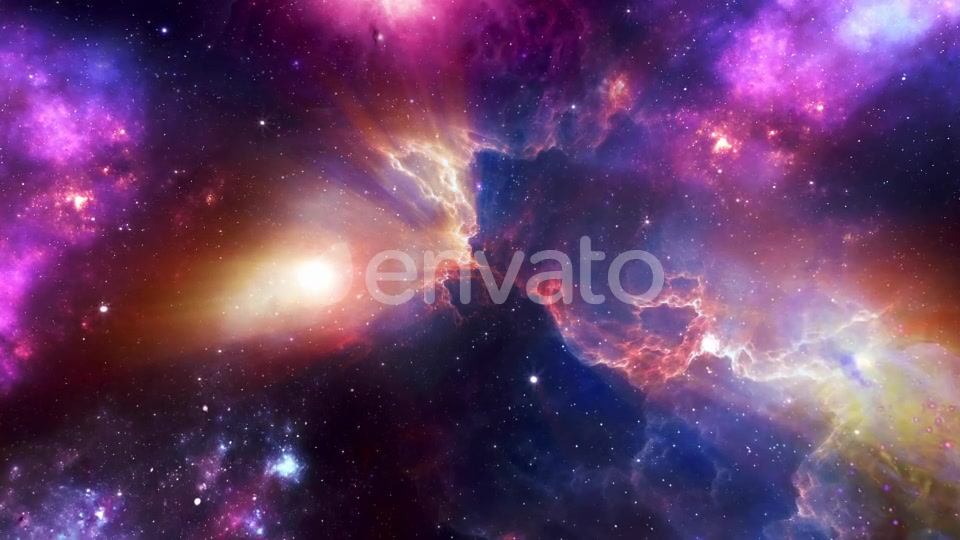 Space Nebula Flight Looped 4K Videohive 23256480 Motion Graphics Image 5