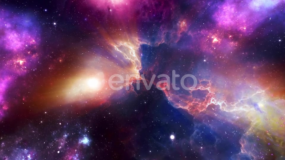 Space Nebula Flight Looped 4K Videohive 23256480 Motion Graphics Image 6