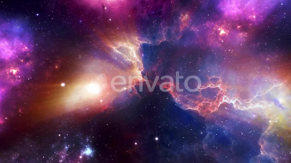 Space Nebula Flight Looped 4K Videohive 23256480 Motion Graphics Image 9