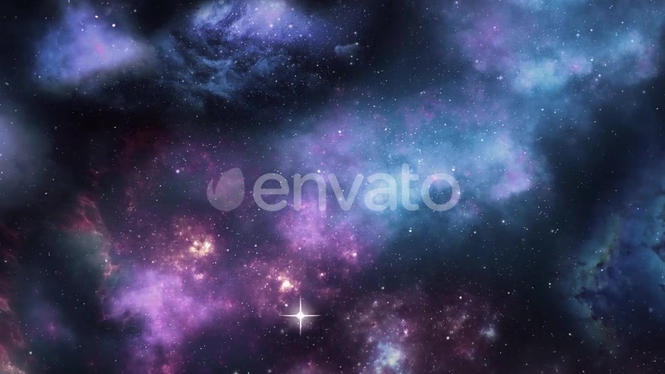 Space Nebula Flight Looped Videohive 24384083 Motion Graphics Image 8