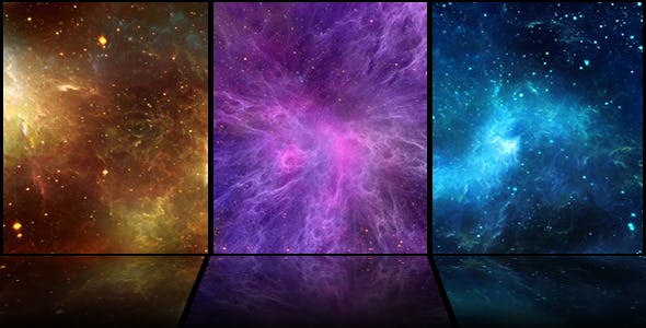 Space Nebulae Backgrounds - 10825971 Download Videohive