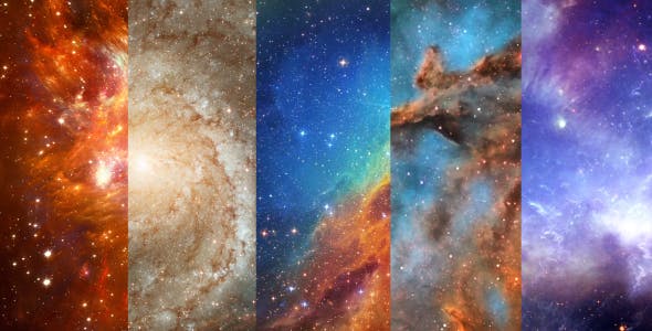 Space Nebulae Flight 10 Motion Backgrounds Pack - Videohive 13350570 Download