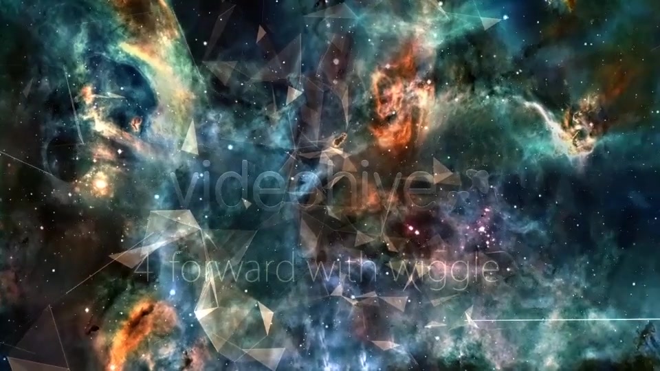Space Nebulae Flight with Plexus Videohive 13828043 Motion Graphics Image 10