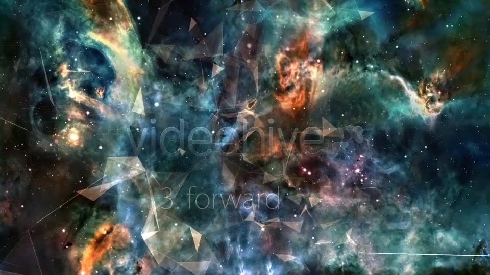 Space Nebulae Flight with Plexus Videohive 13828043 Motion Graphics Image 7