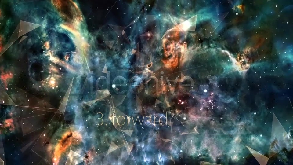Space Nebulae Flight with Plexus Videohive 13828043 Motion Graphics Image 9