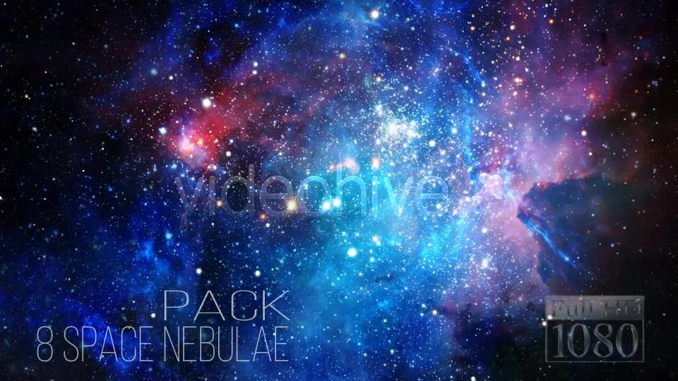 Space Nebulae Pack Videohive 17663547 Motion Graphics Image 1