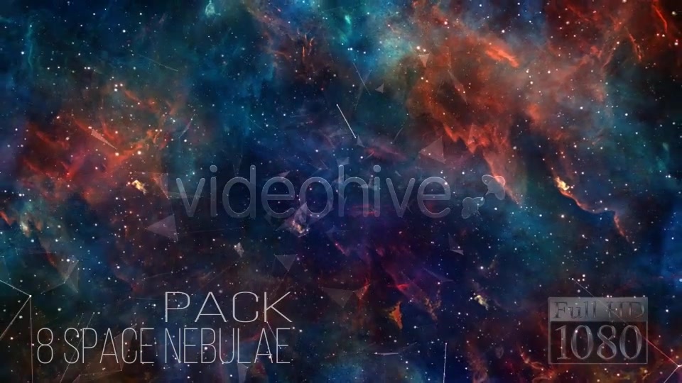 Space Nebulae Pack Videohive 17663547 Motion Graphics Image 4