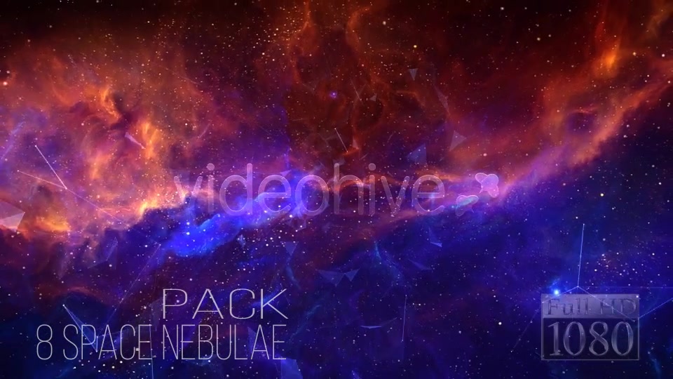 Space Nebulae Pack Videohive 17663547 Motion Graphics Image 5