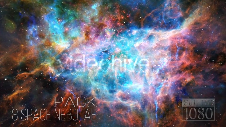 Space Nebulae Pack Videohive 17663547 Motion Graphics Image 8