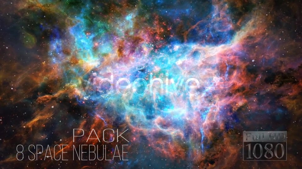 Space Nebulae Pack Videohive 17663547 Motion Graphics Image 9