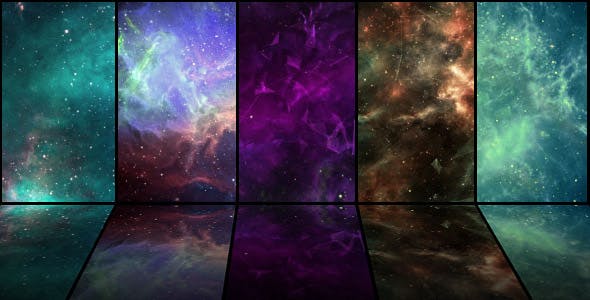 Space Nebulae Pack - 19265583 Videohive Download