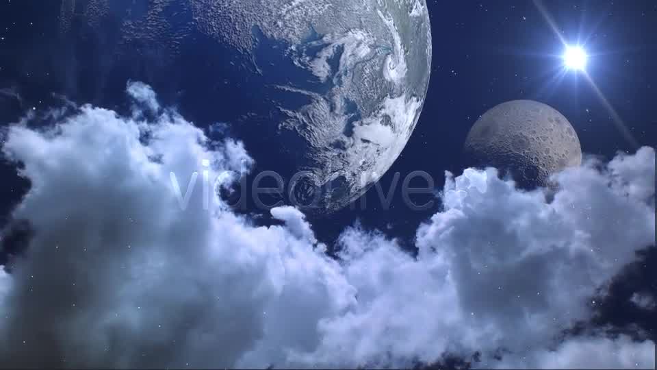 Space Panorama Clouds and Planets Videohive 8056955 Motion Graphics Image 10