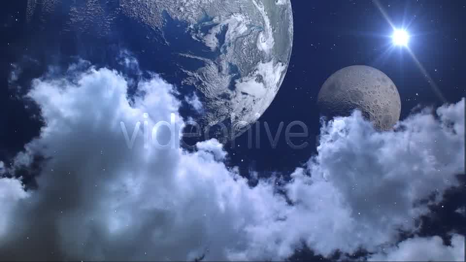 Space Panorama Clouds and Planets Videohive 8056955 Motion Graphics Image 11