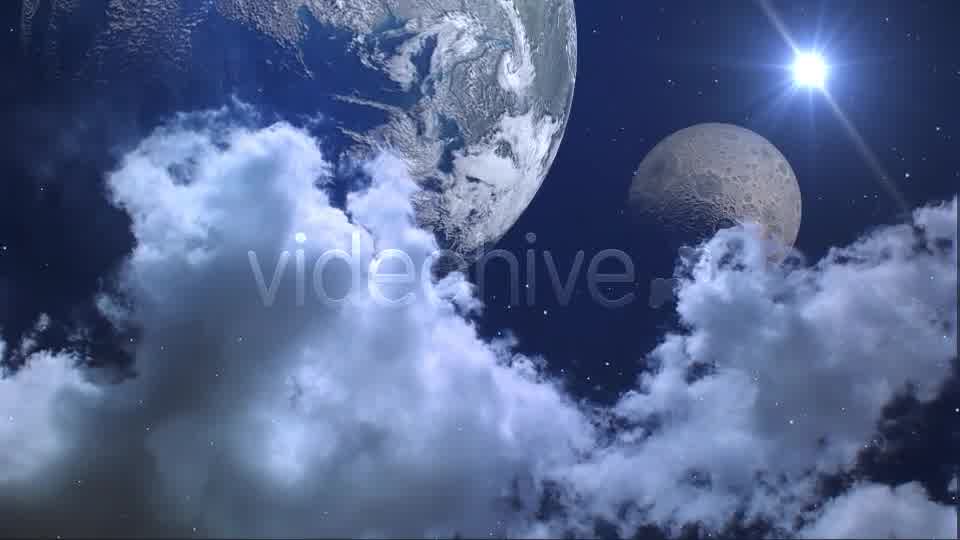 Space Panorama Clouds and Planets Videohive 8056955 Motion Graphics Image 12