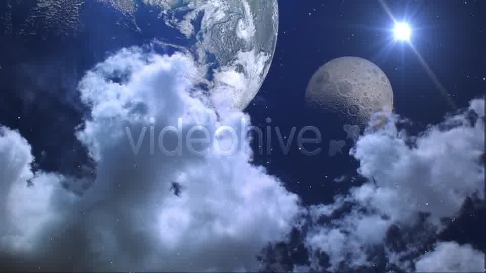 Space Panorama Clouds and Planets Videohive 8056955 Motion Graphics Image 13
