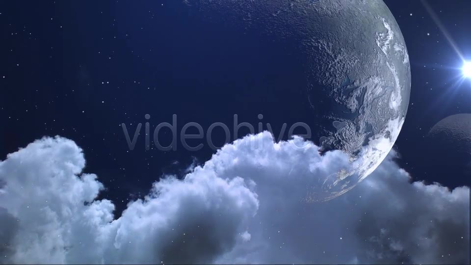 Space Panorama Clouds and Planets Videohive 8056955 Motion Graphics Image 2