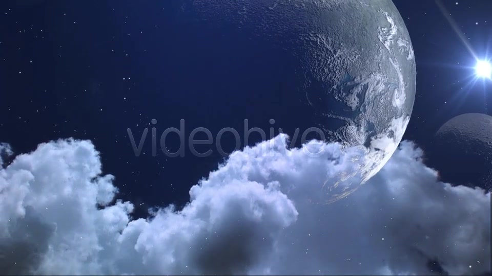 Space Panorama Clouds and Planets Videohive 8056955 Motion Graphics Image 3