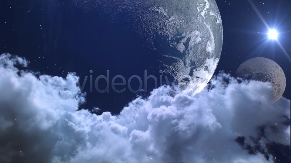 Space Panorama Clouds and Planets Videohive 8056955 Motion Graphics Image 6